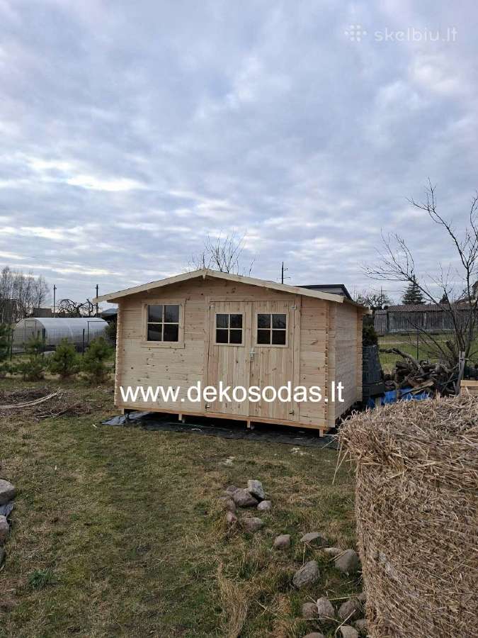 Sandeliukas 4x3 m. Akcija 1280 eur