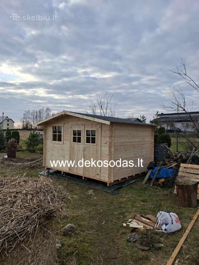 Sandeliukas 4x3 m. 1280 eur Akcija