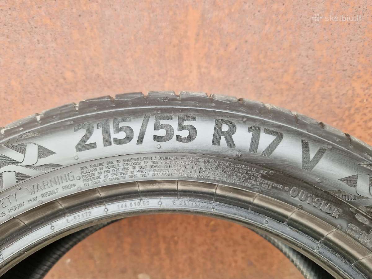 Padangos R17 215/55 Continental Premium Contact 7 - nuotraukos Nr. 3