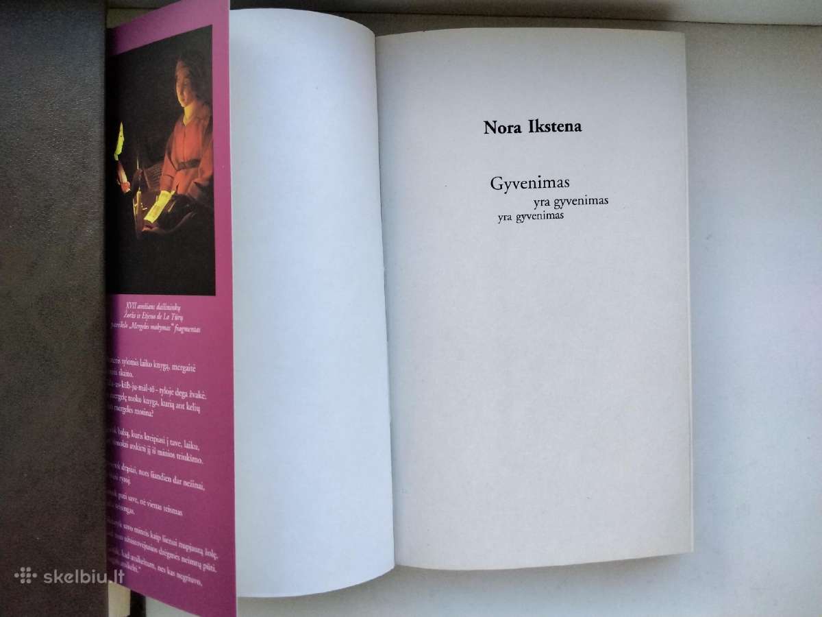 Nora Ikstena. Gyvenimas yra gyvenimas - nuotraukos Nr. 2