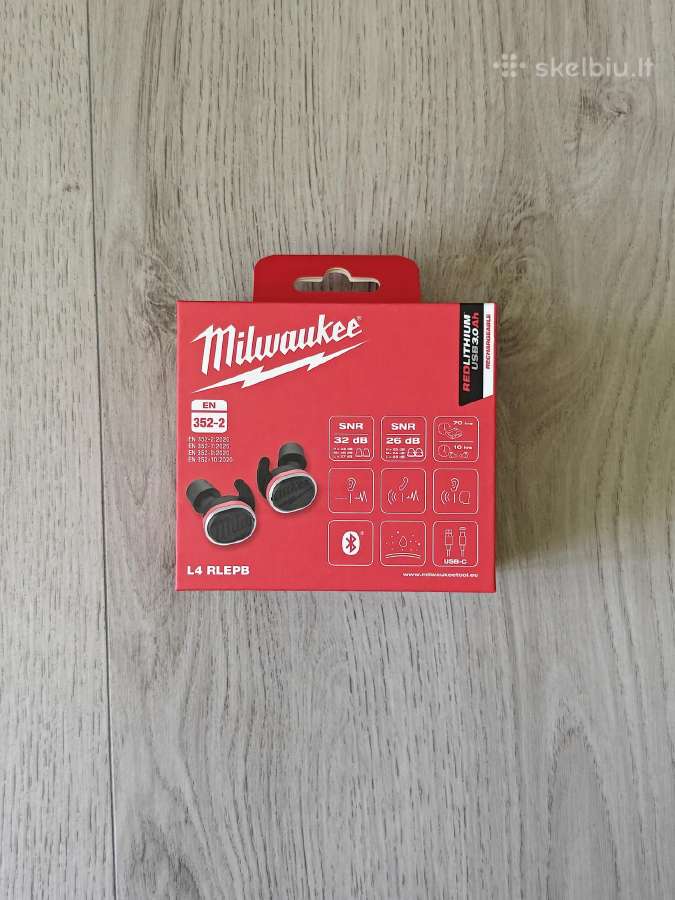 Milwaukee L4 Rlepb ausinės