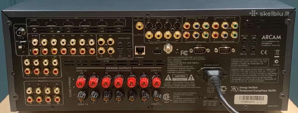 Arcam Avr400 - nuotraukos Nr. 2