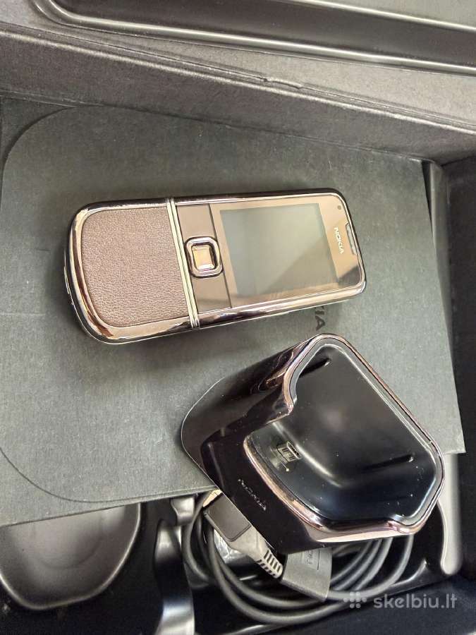 Nokia sapphire Arte 8800 su pilnu komplektu