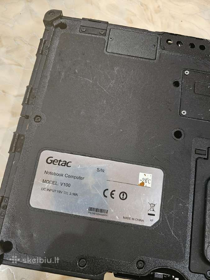 Kompiuteris Getac V100 tinkamas mašinų servisams - nuotraukos Nr. 8
