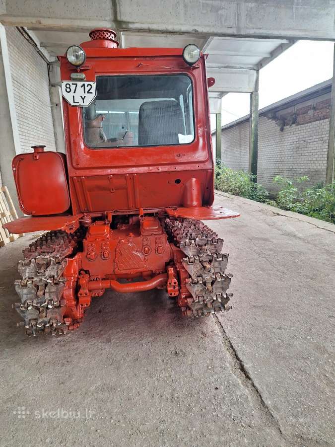 DT-75 vikšrinis buldozeris - nuotraukos Nr. 7