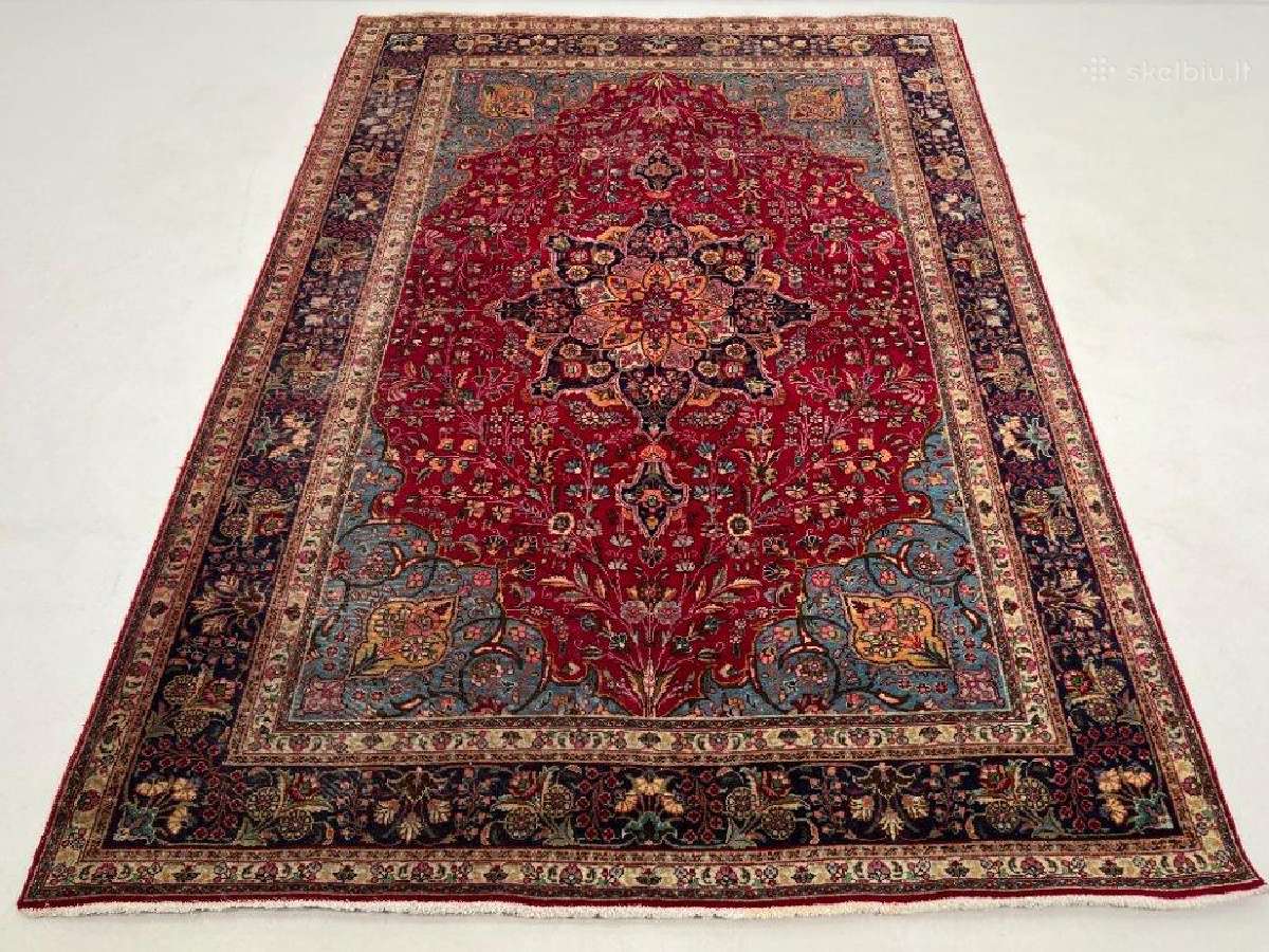 Vilnonis rankų darbo kilimas "Tabriz"