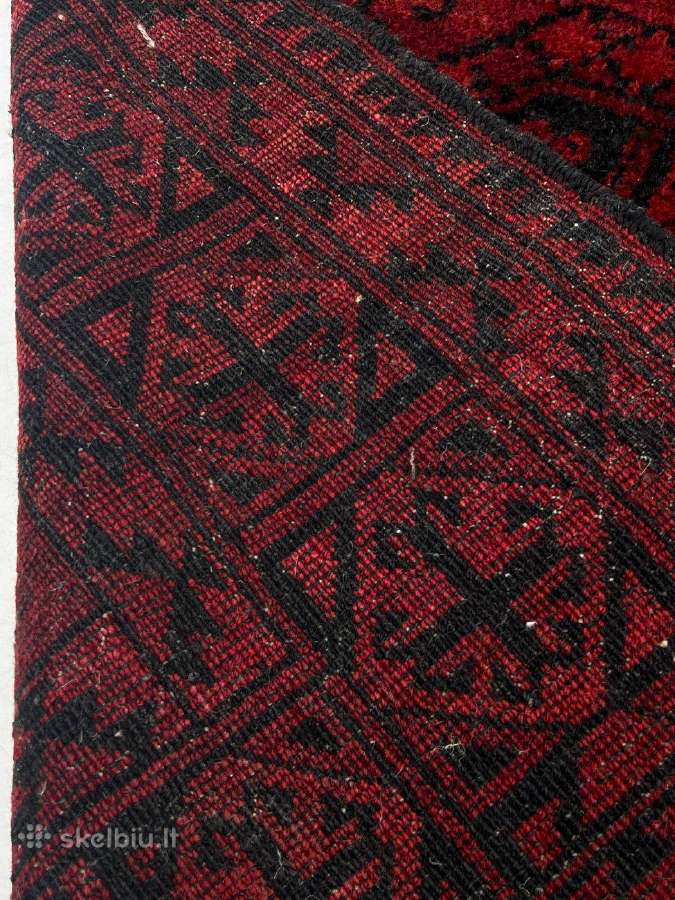 Rankų darbo, vilnonis kilimas "Afgan" - nuotraukos Nr. 11