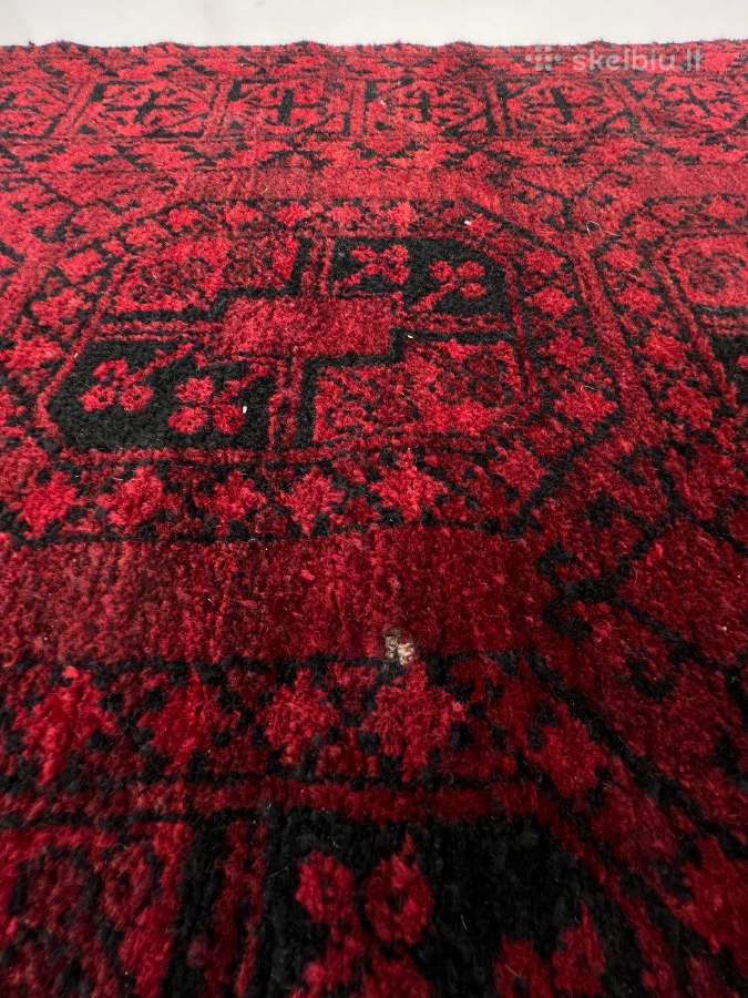 Rankų darbo, vilnonis kilimas "Afgan" - nuotraukos Nr. 13