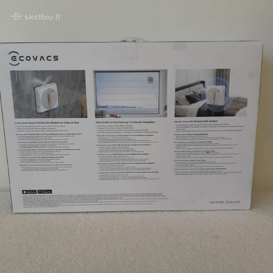 Langų valymo robotas Ecovacs W1 Pro - nuotraukos Nr. 2