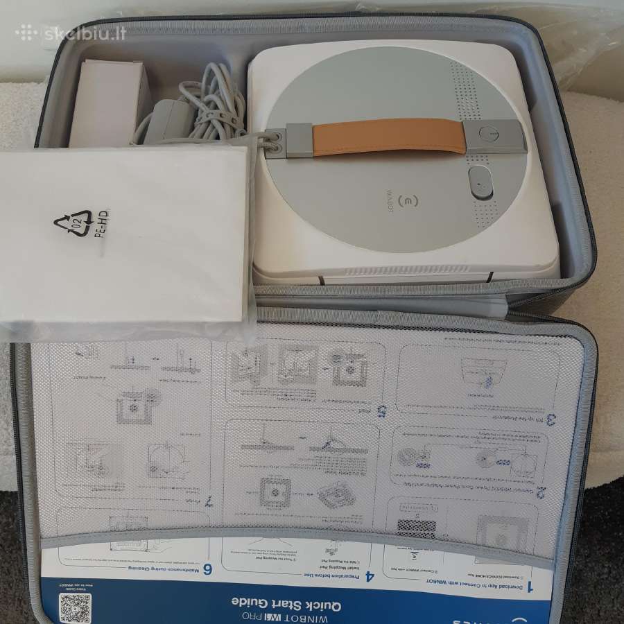 Langų valymo robotas Ecovacs W1 Pro - nuotraukos Nr. 4
