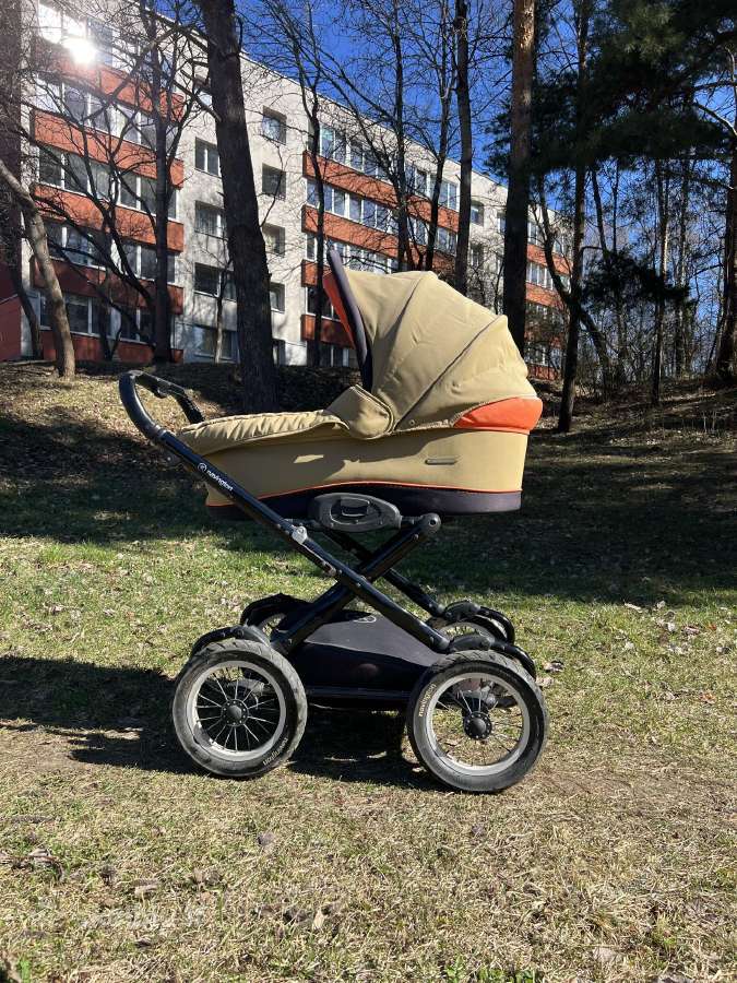 Kūdikio vežimėlis navington su nuimamu krepšiu - nuotraukos Nr. 2