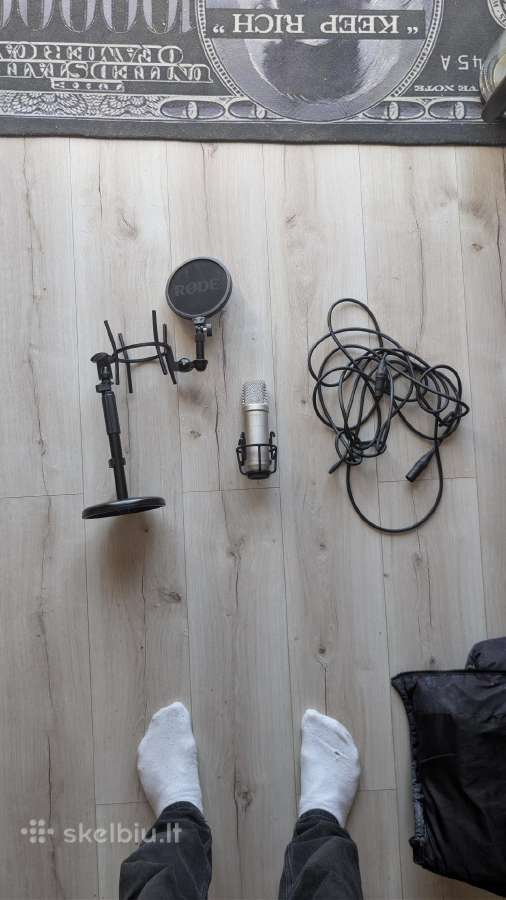 Pardodu rode Nt1-a, Mikrofona