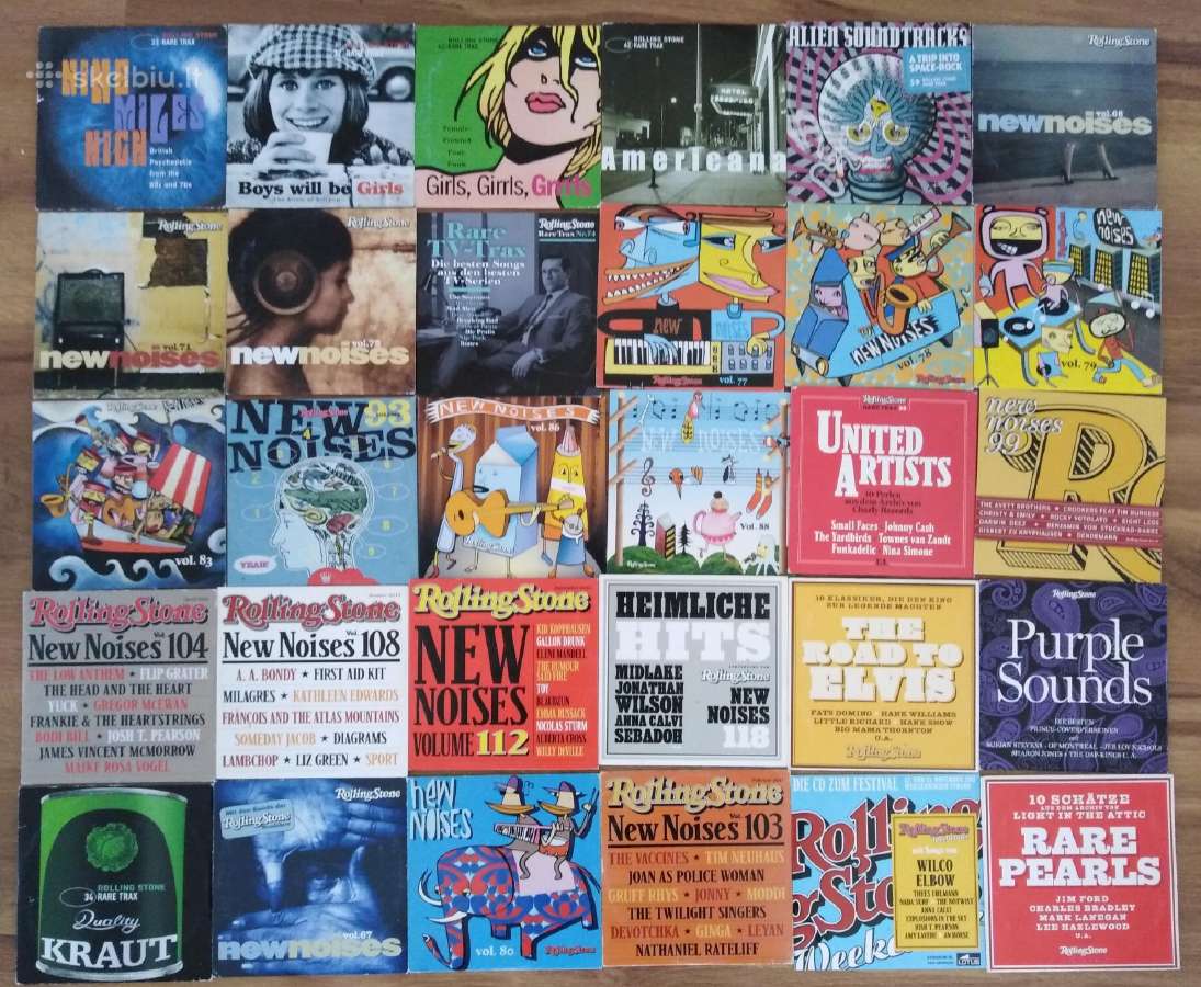 Roling Stone 30x originalus CD kompaktiniai diskai
