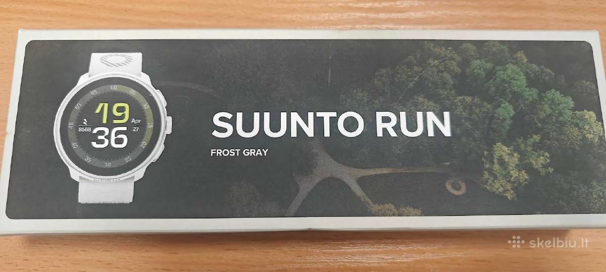 Naujas išmanusis laikrodis Suunto Run frost gray