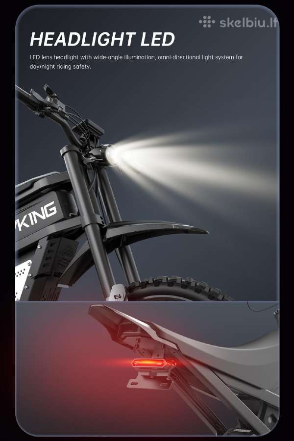 Ekx E6 52v 40ah 3000w naujas - nuotraukos Nr. 11