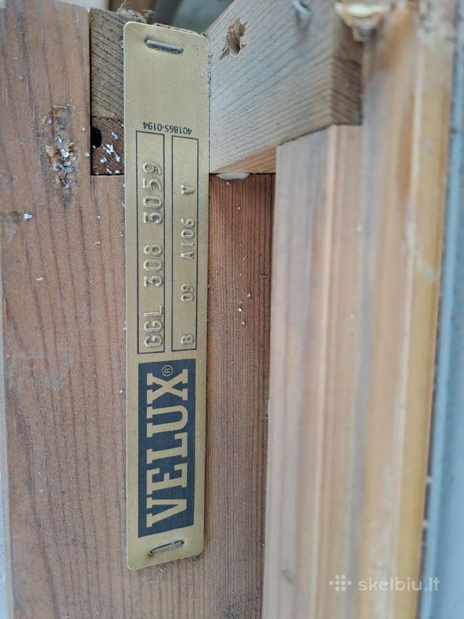 Velux langai naudoti - nuotraukos Nr. 5