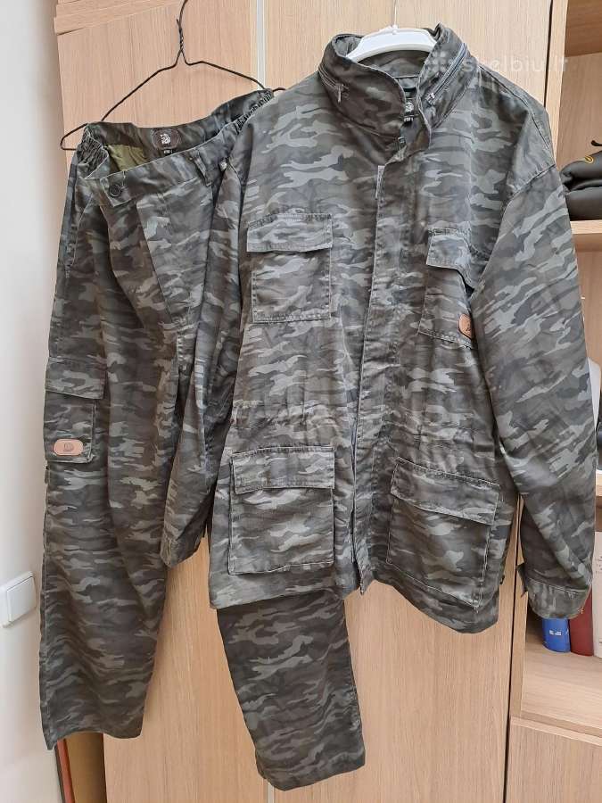 Canis lupus camo vasarinis2d. kostiumas medzioklei
