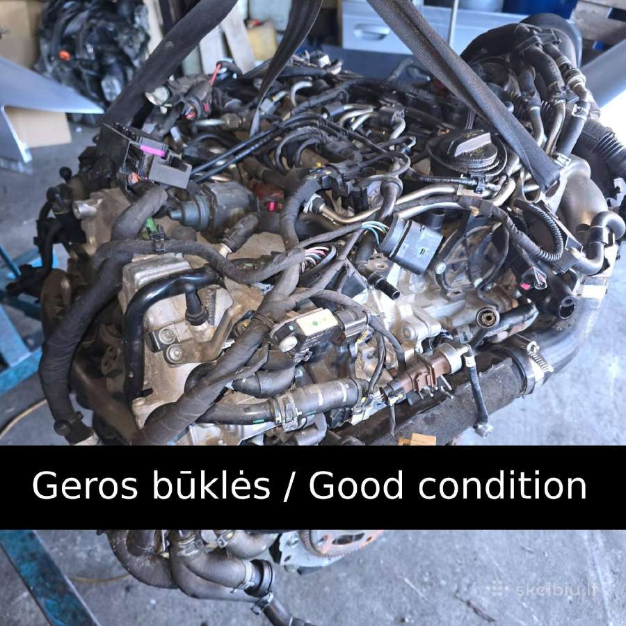Audi A4 B9 variklis Deta dyzelinas 2.0 tdi 140 kw