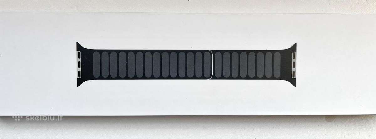 Originalus dirželis Apple Watch Leather Link 45 mm - nuotraukos Nr. 2