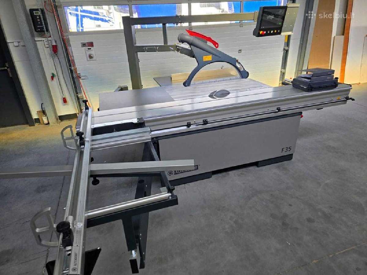 Formatinio pjovimo staklės Altendorf F35