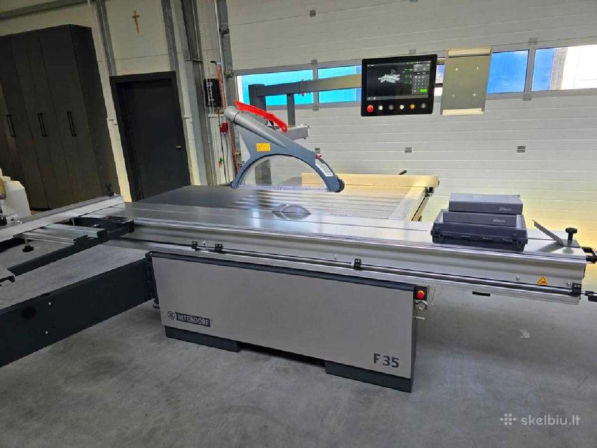 Formatinio pjovimo staklės Altendorf F35 - nuotraukos Nr. 2