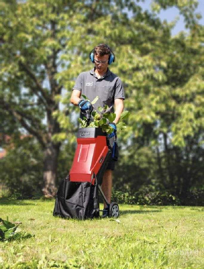 Elektrinis šakų smulkintuvas Scheppach Gs55, 2400 - nuotraukos Nr. 2