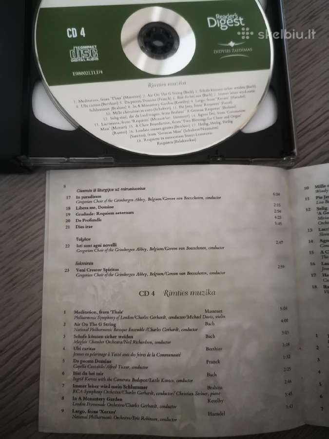 "Muzika visiems laikams" 5cd kompaktai - nuotraukos Nr. 10
