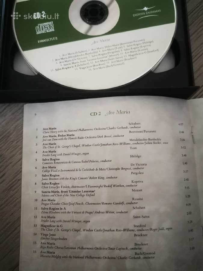 "Muzika visiems laikams" 5cd kompaktai - nuotraukos Nr. 12