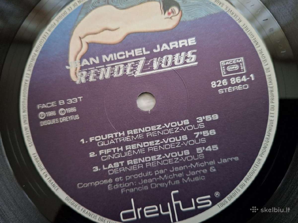 Jean Michel Jarre 1986 “rendez-vous - nuotraukos Nr. 3