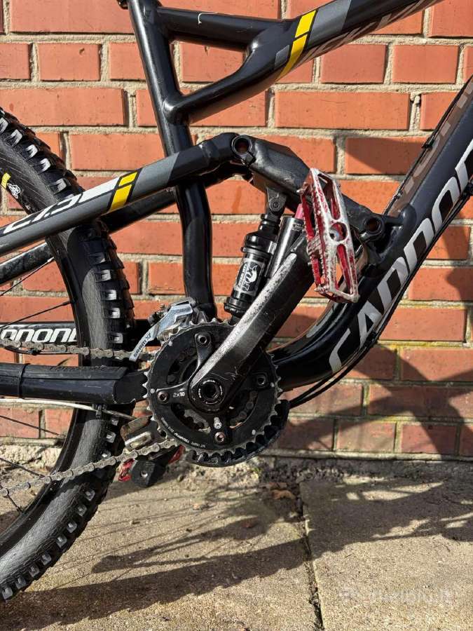 Legendinis kalnų dviratis 2015 Cannondale Jekyll3 - nuotraukos Nr. 8