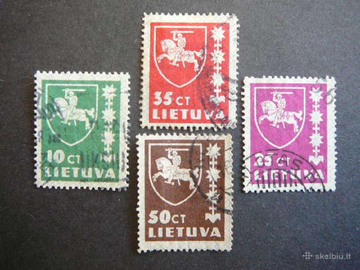 Lietuva 1937 Standartai antsp. 413/6a