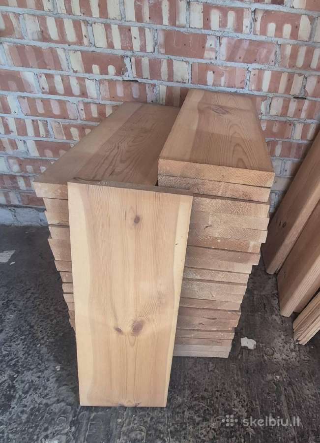 Laiptų pakopos (neklijuoto medžio, naujos)