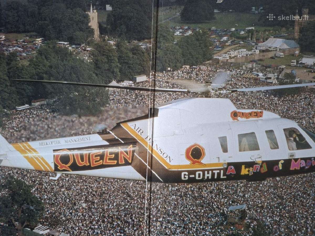 Queen 1986 “Live Magic - nuotraukos Nr. 2