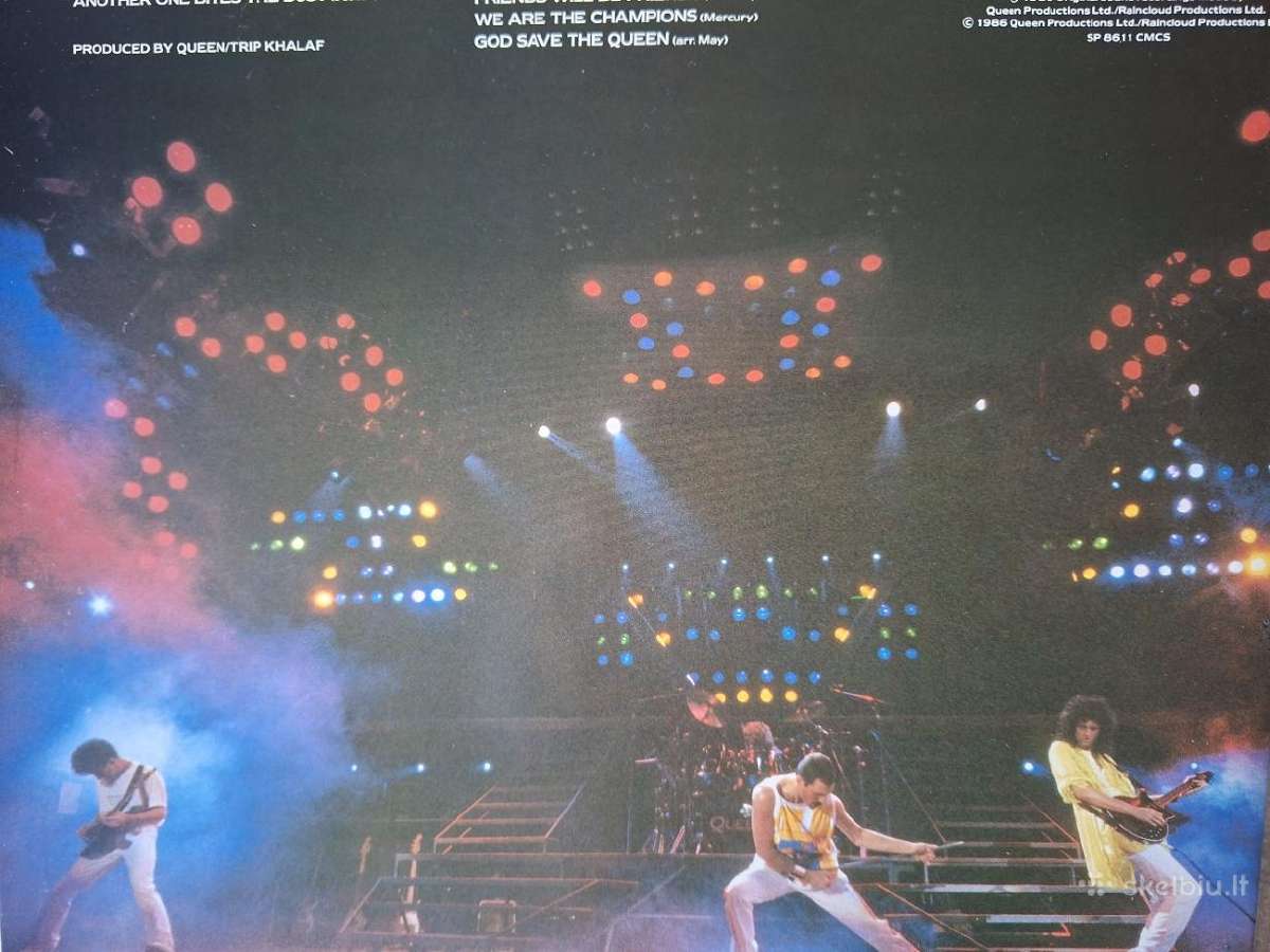 Queen 1986 “Live Magic - nuotraukos Nr. 3