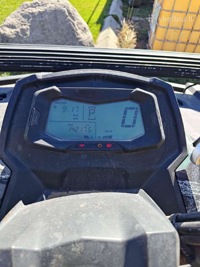 Parduodu nuo naujo turėtą keturatį