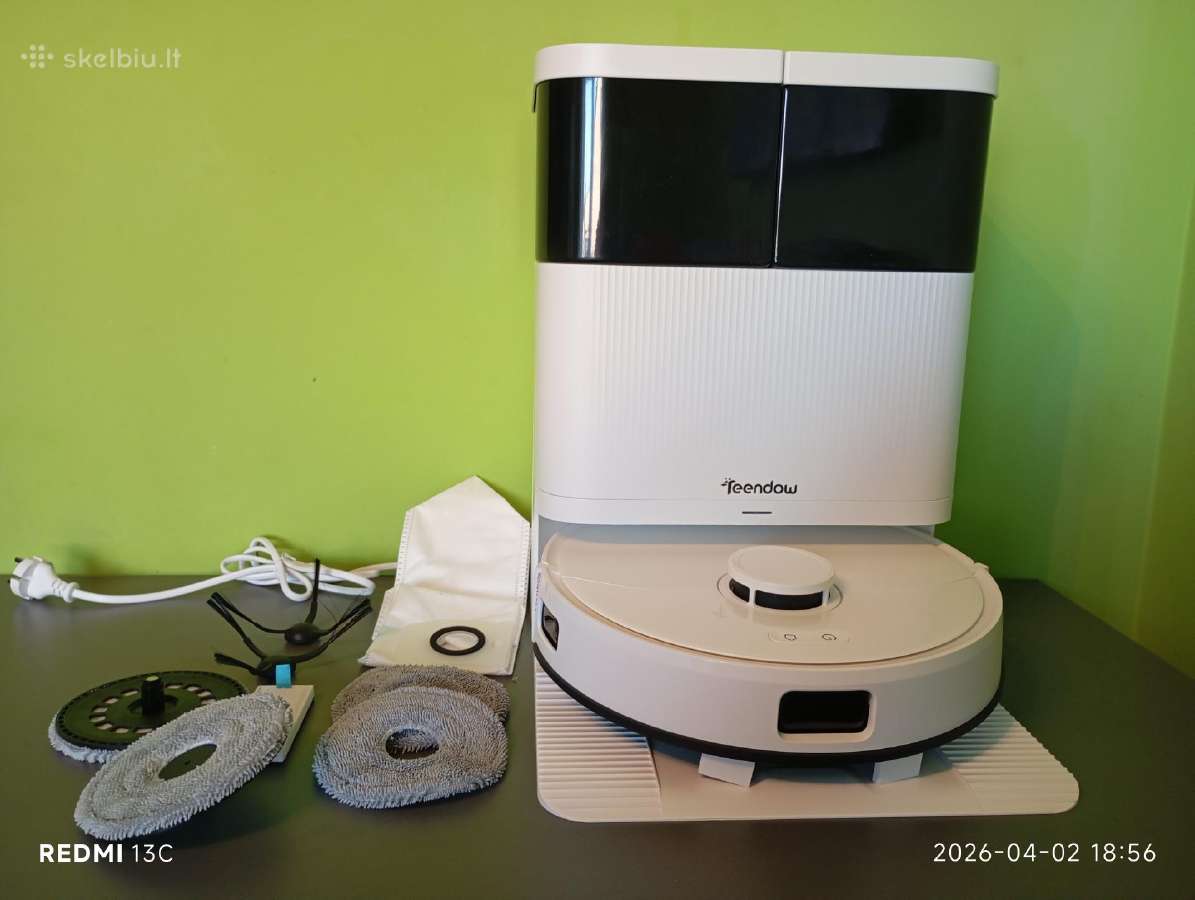 Teendow D63s Ultra Robotas siurblys - nuotraukos Nr. 2