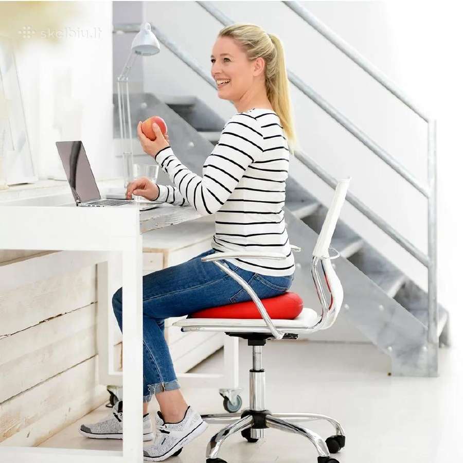 Sissel® Sitfit® Plus sedejimo pagalve juoda
