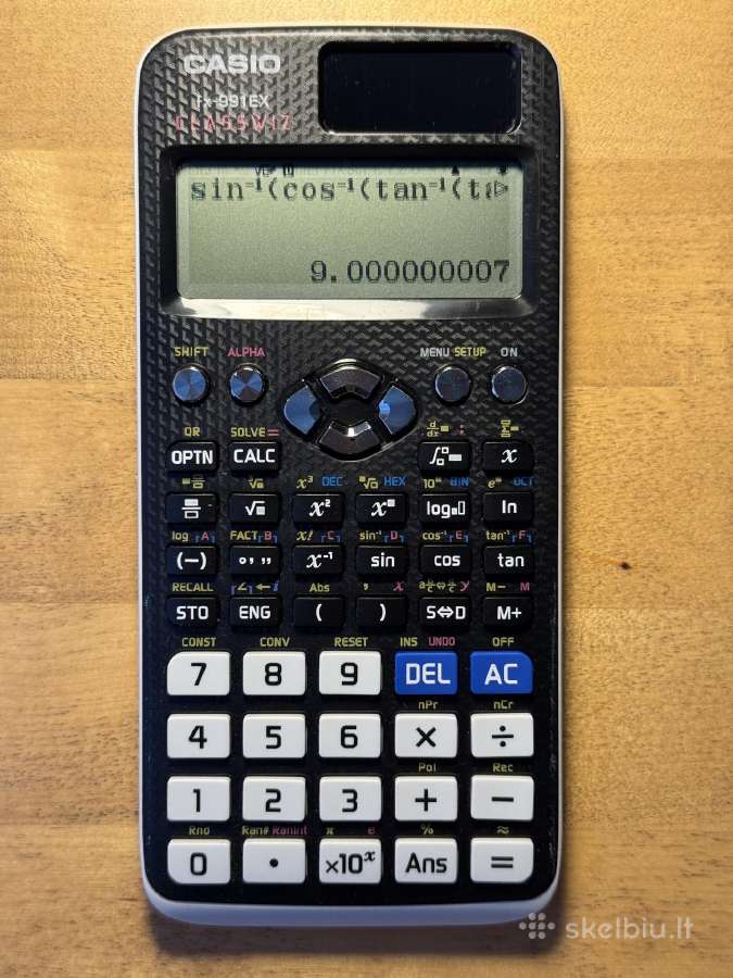 Originalus Casio Fx-991ex - nuotraukos Nr. 5