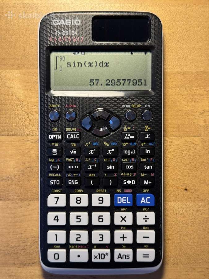 Originalus Casio Fx-991ex - nuotraukos Nr. 6