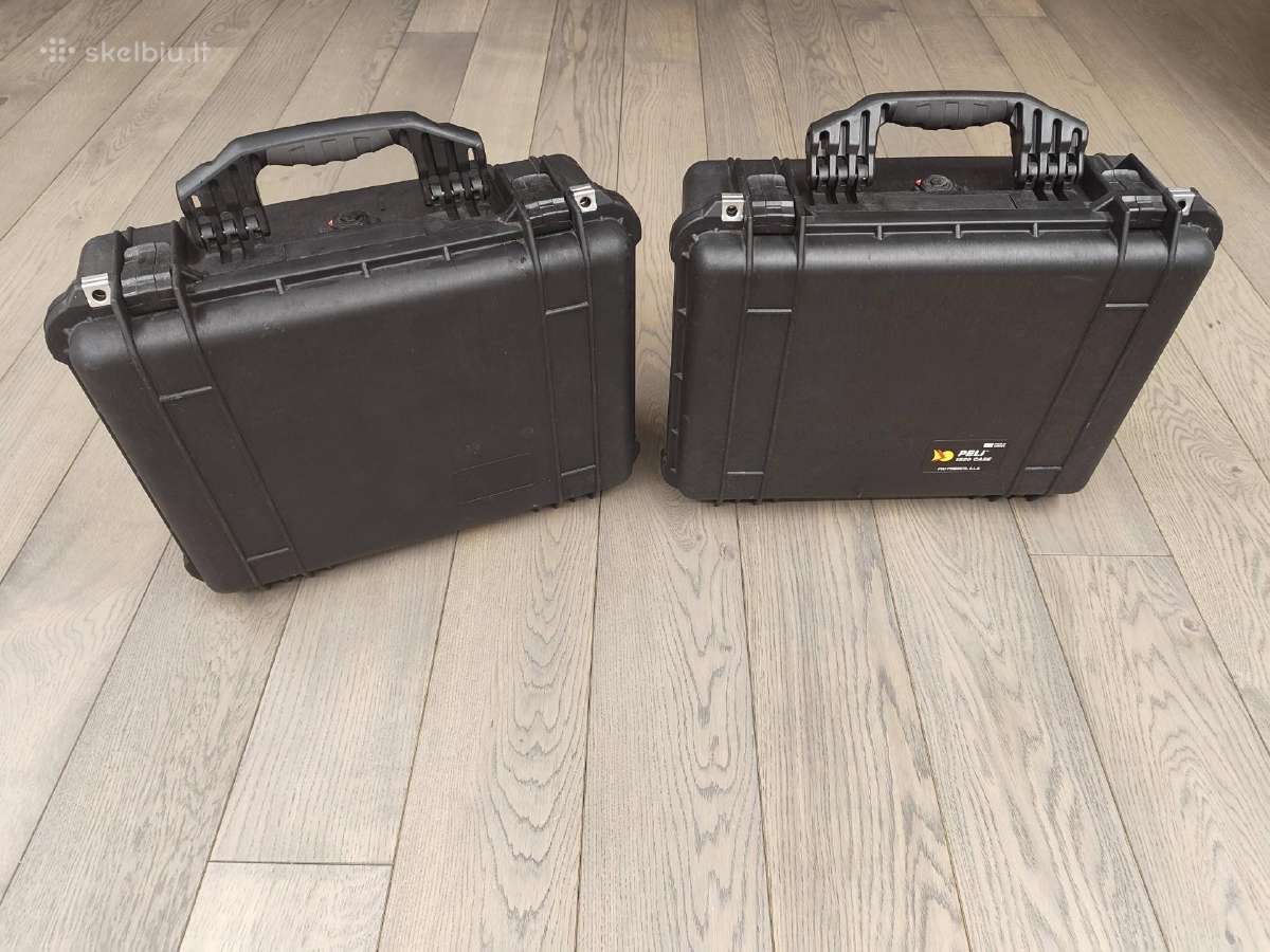 Peli 1520 Smūgiams atsparus lagaminas 2vnt