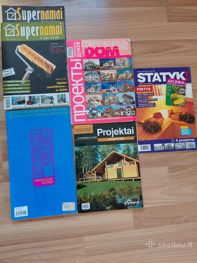 Naudoti l.geros būkles Projektų katalogai