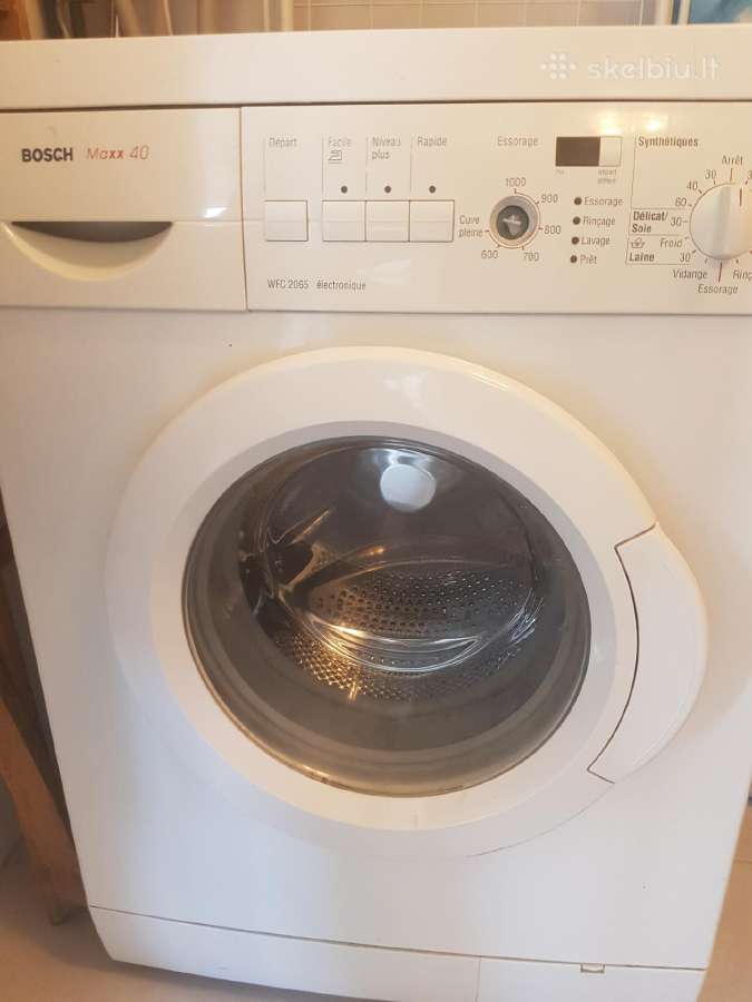 Puikiai veikianti skalbyklė Bosch