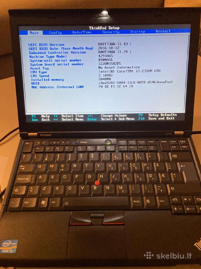 Lenovo x220 - nuotraukos Nr. 2
