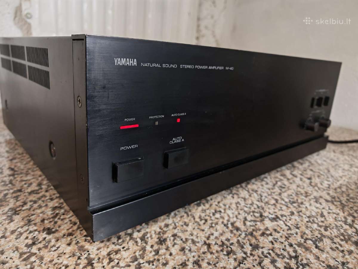 Galinis stiprintuvas Yamaha M-40