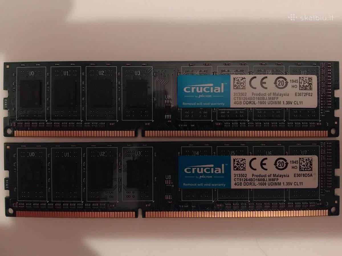 Ddr4/3/2 po 1gb - nuotraukos Nr. 5