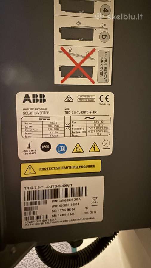 Abb saulės inverteris - nuotraukos Nr. 8