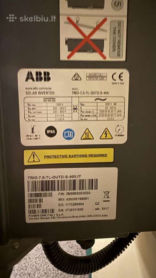 Abb saulės inverteris - nuotraukos Nr. 9