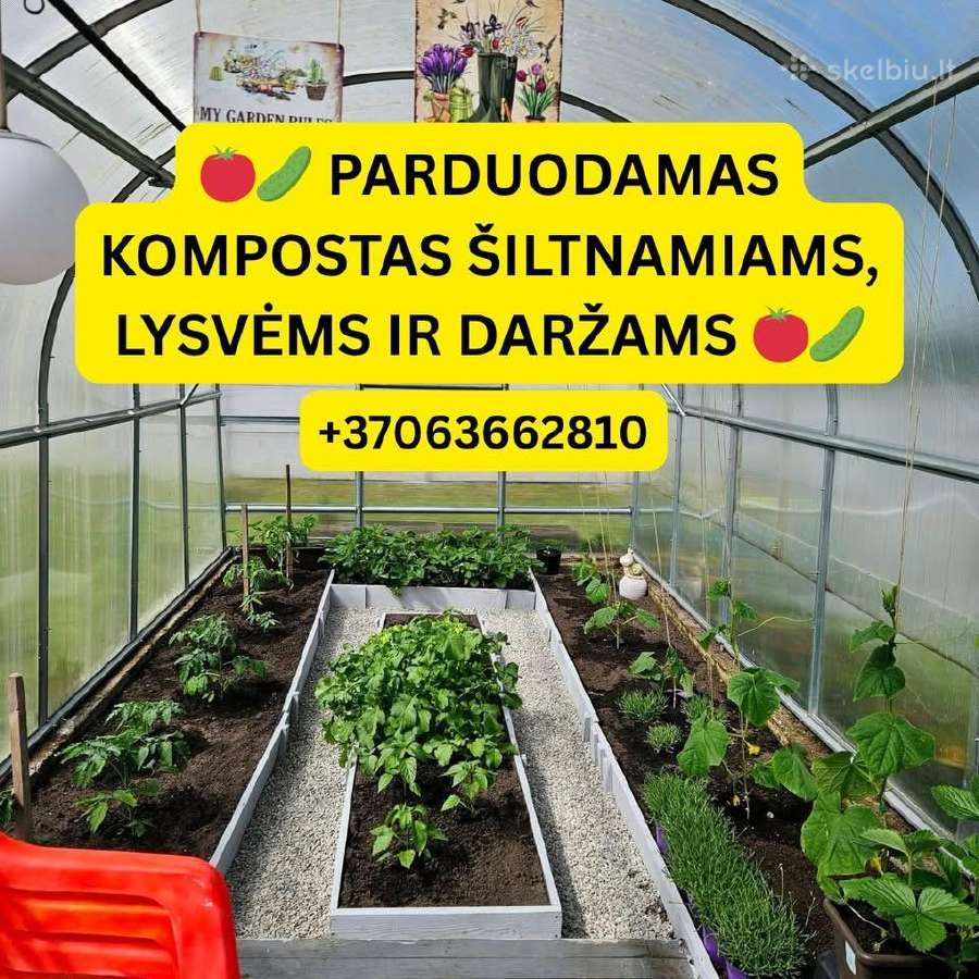 Derlingas Juodžemis ir kompostas, trąšos !