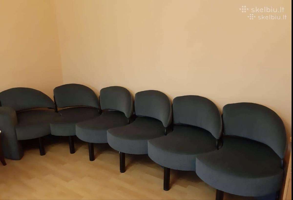 Minkštų krėslų komplektas