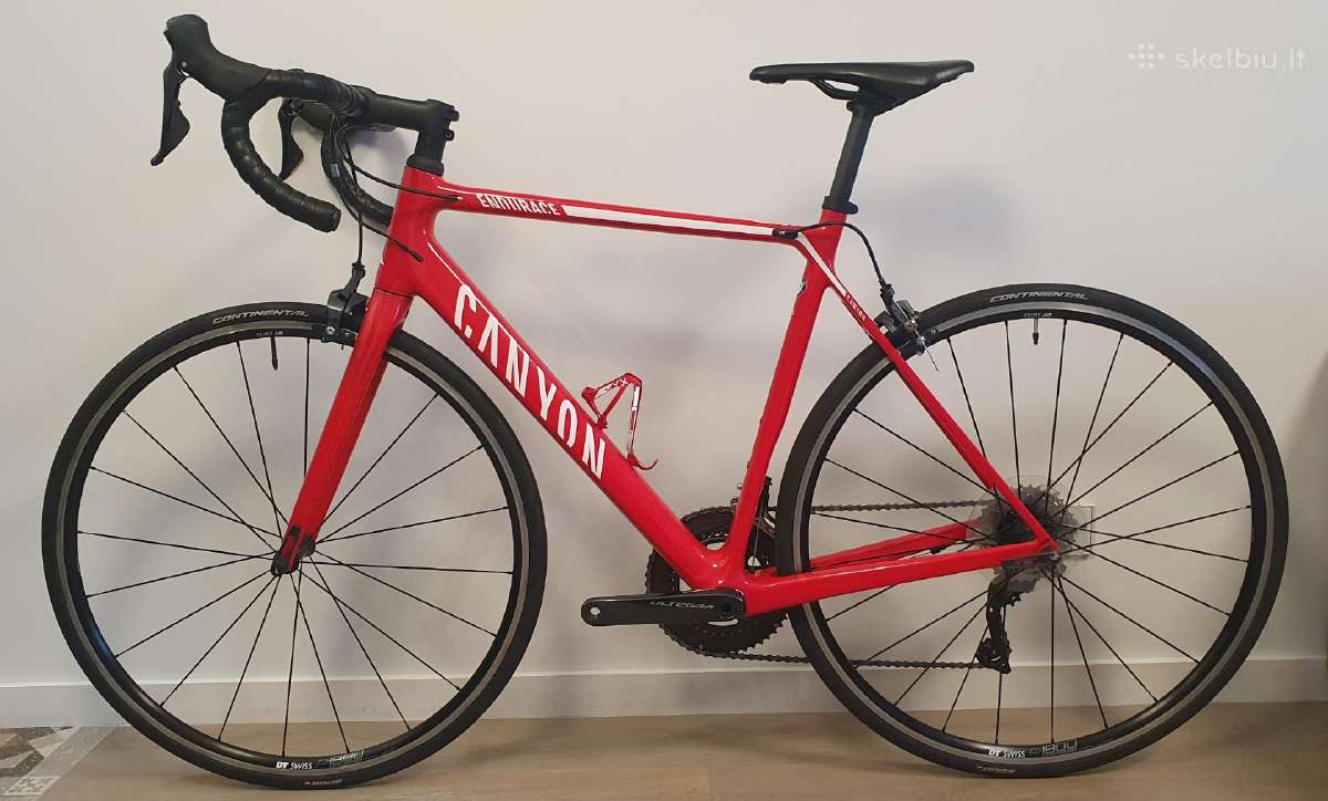 Canyon Endurace CF 8.0 Plento, sportinis dviratis